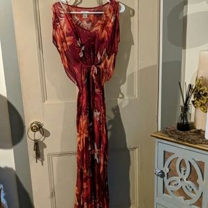 Lucky brand tropical dress size XS